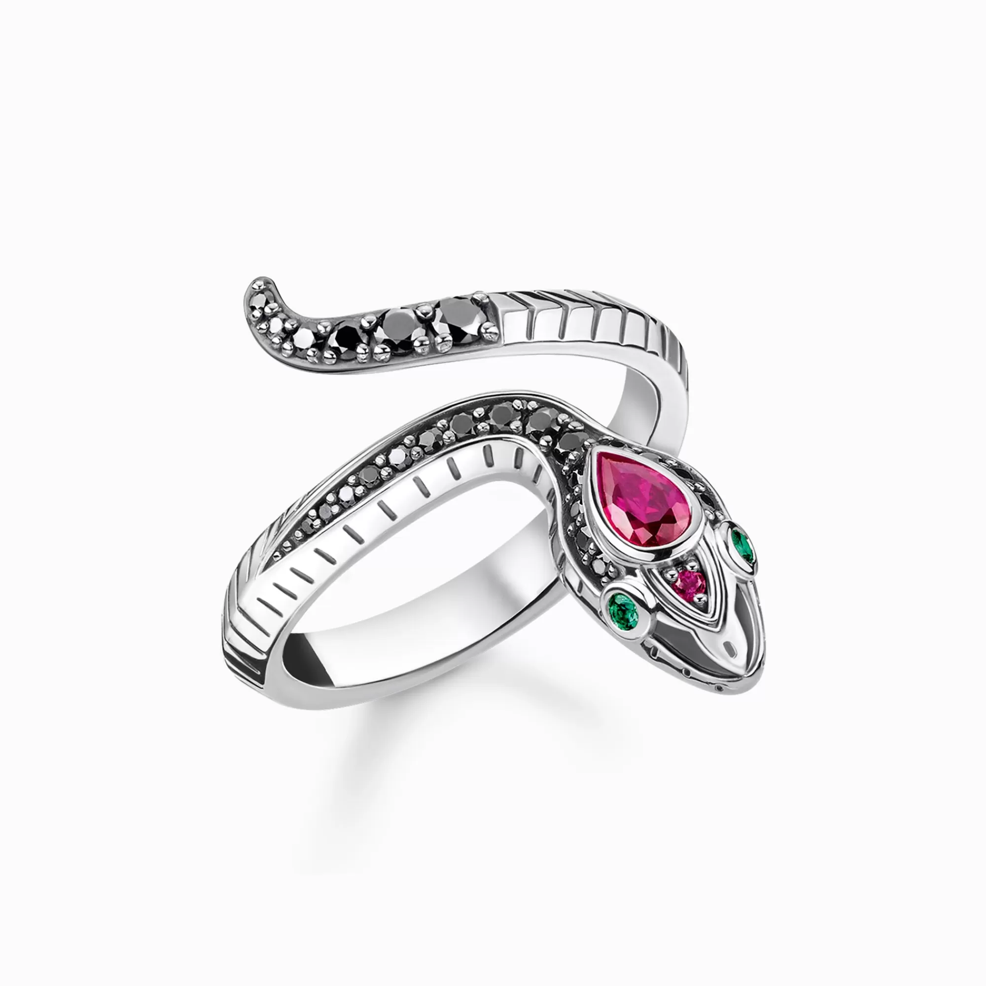 Fashion THOMAS SABO Bague serpent argent