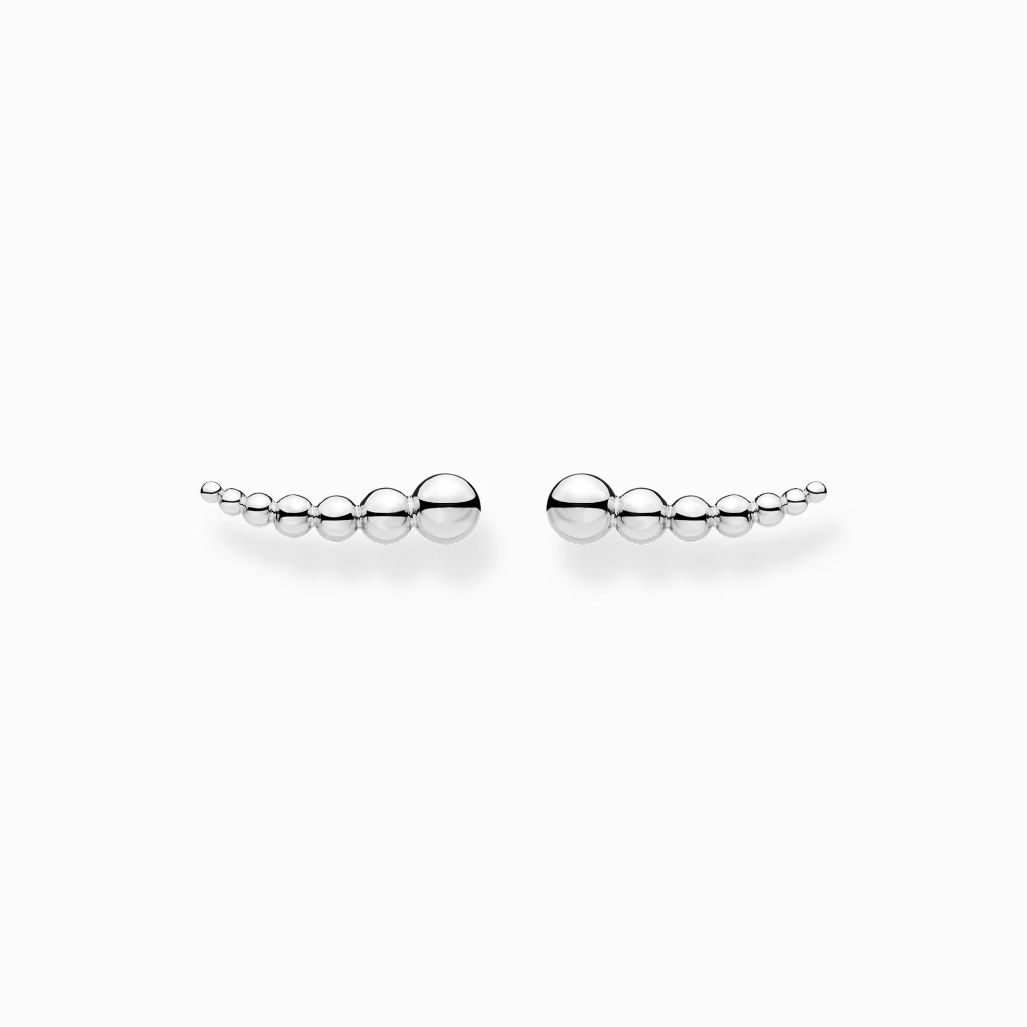 New THOMAS SABO Boucles d'oreilles grimpante perles argent