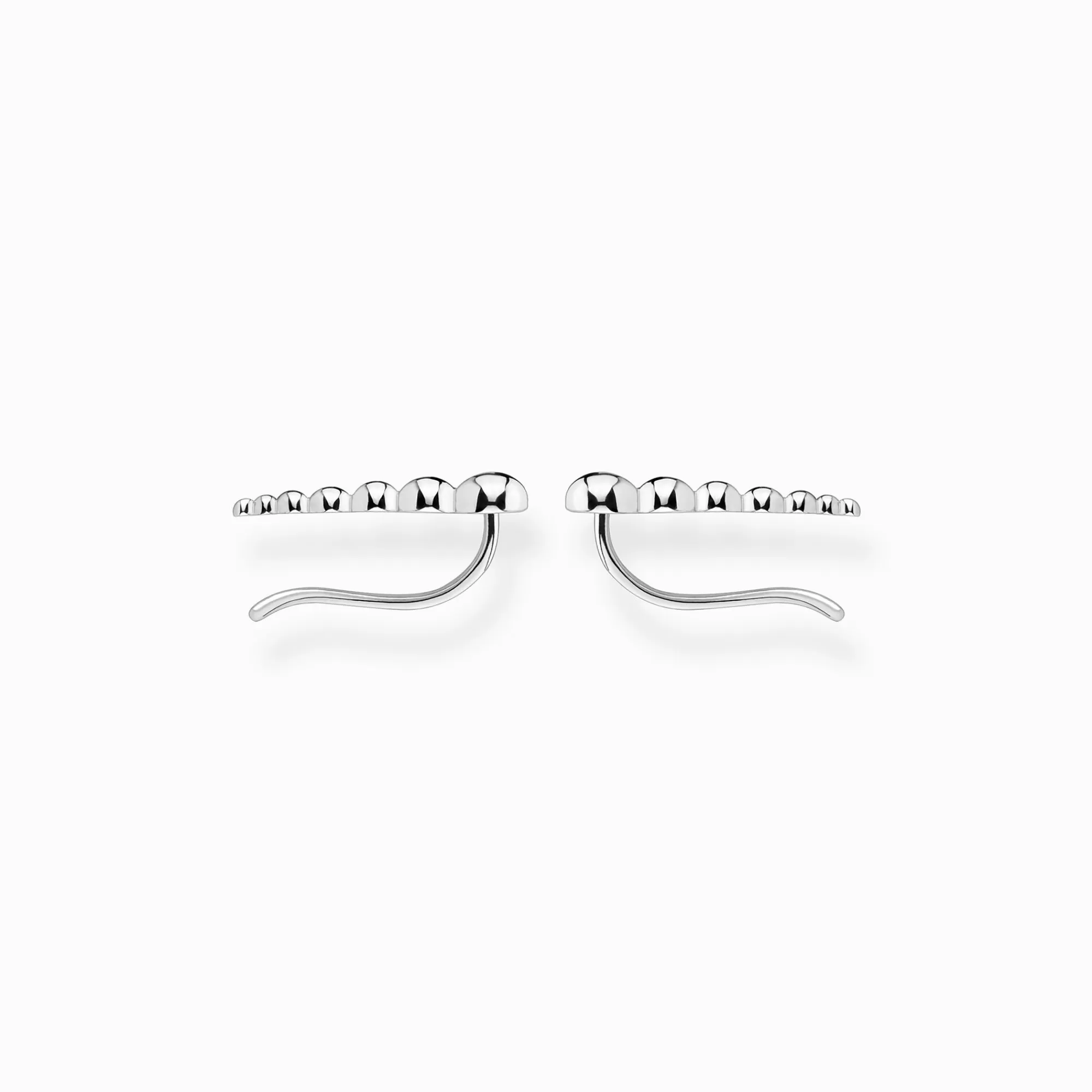 New THOMAS SABO Boucles d'oreilles grimpante perles argent