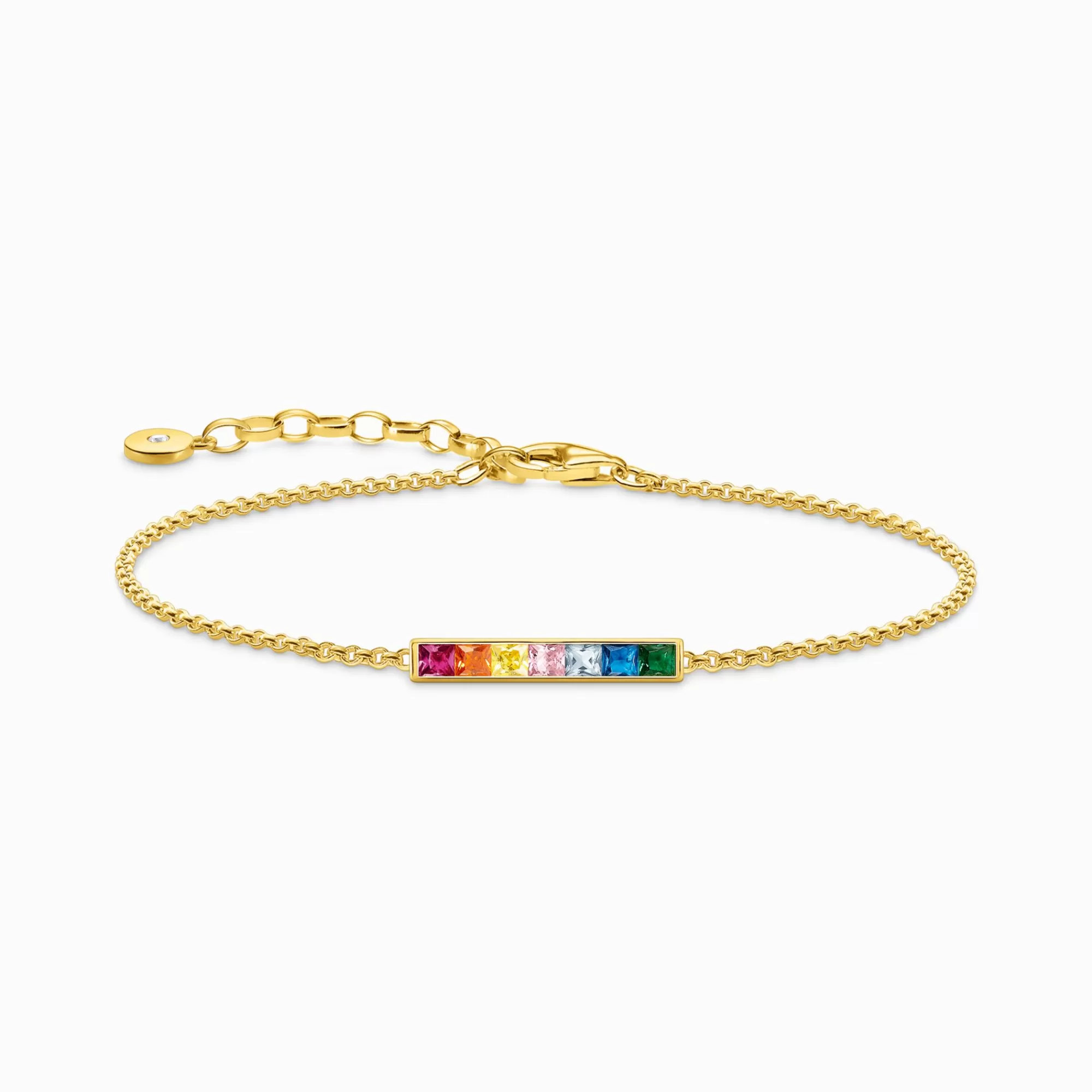 New THOMAS SABO Bracelet pierres colorées or
