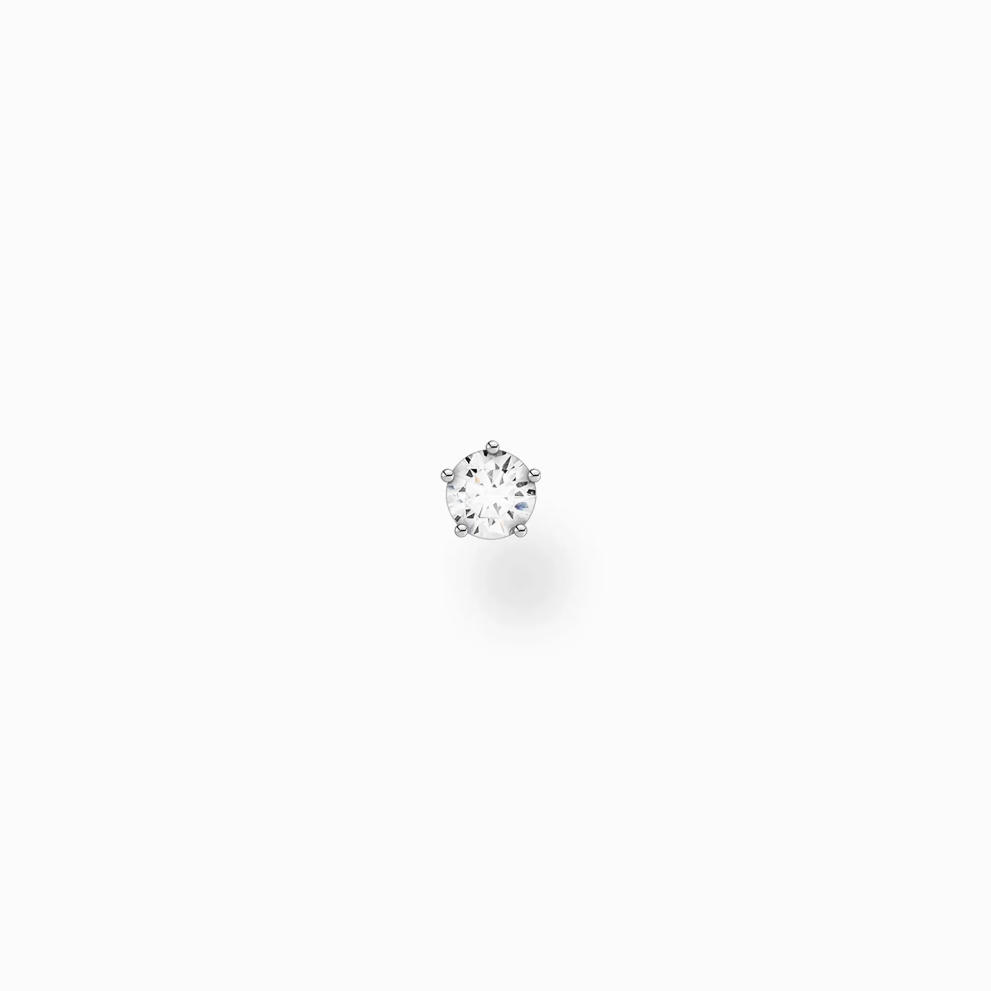 Hot THOMAS SABO Clou d'oreille unique pierre, petite argent