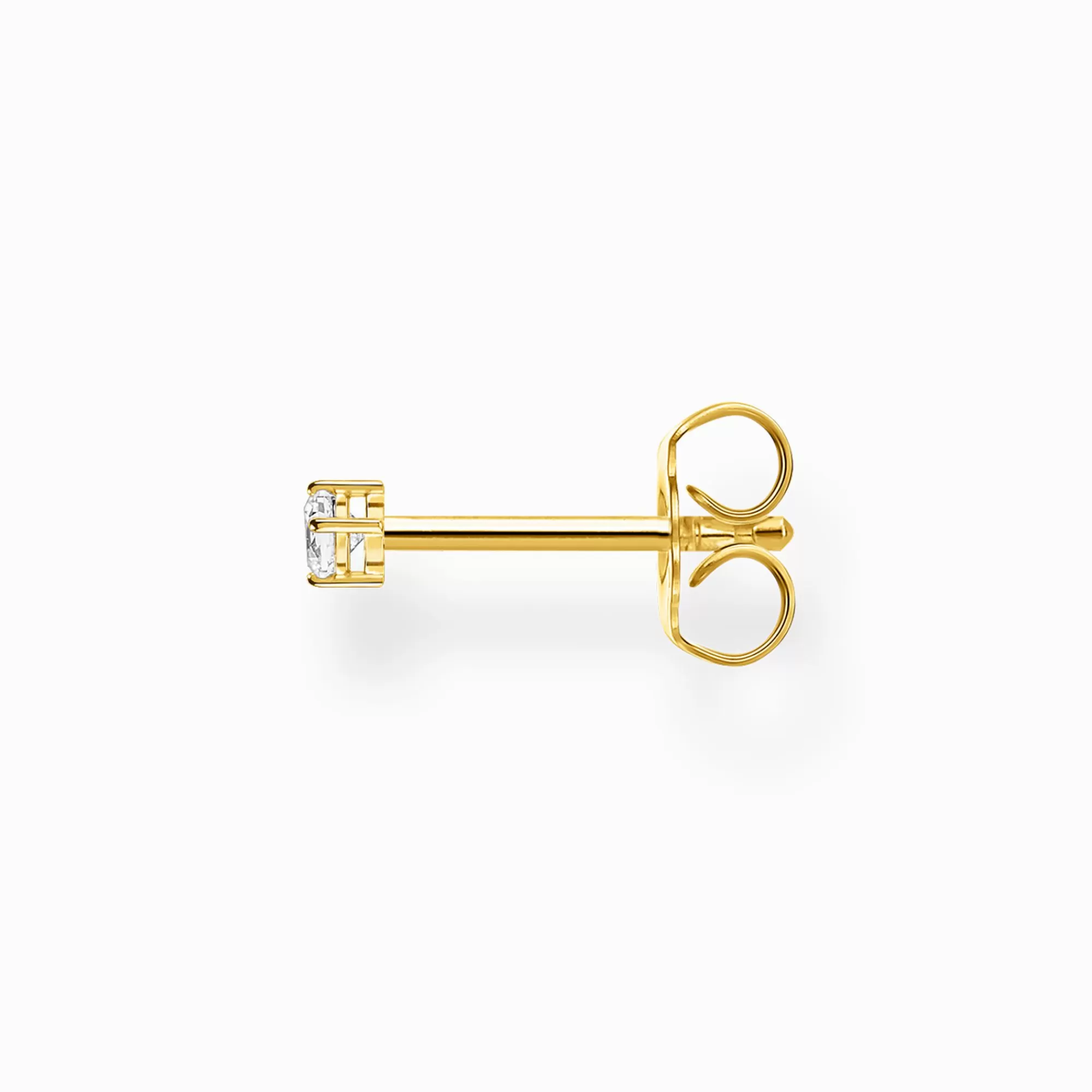 New THOMAS SABO Clou d'oreille unique pierre, petite or