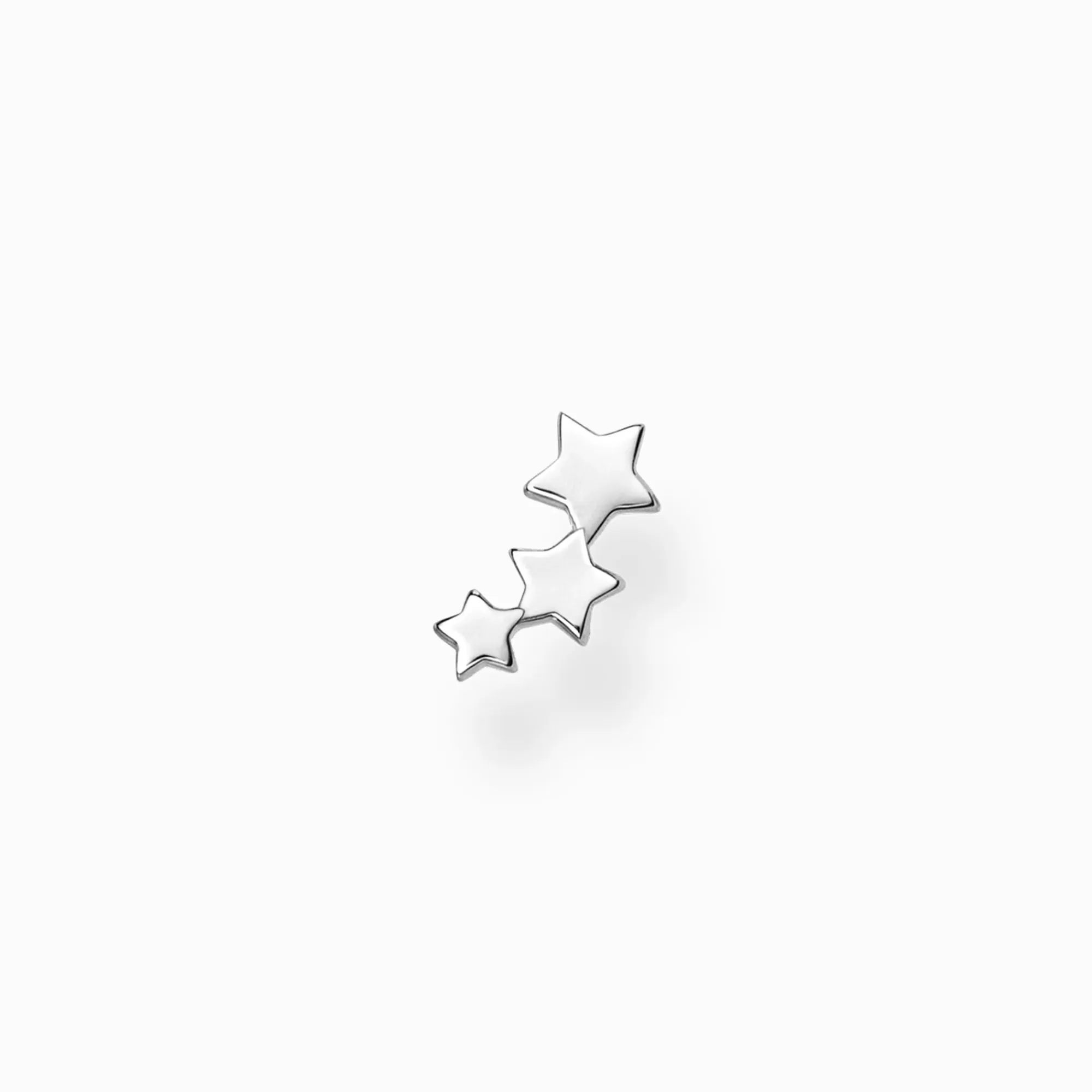 Cheap THOMAS SABO Clou d'oreille unique étoiles argent