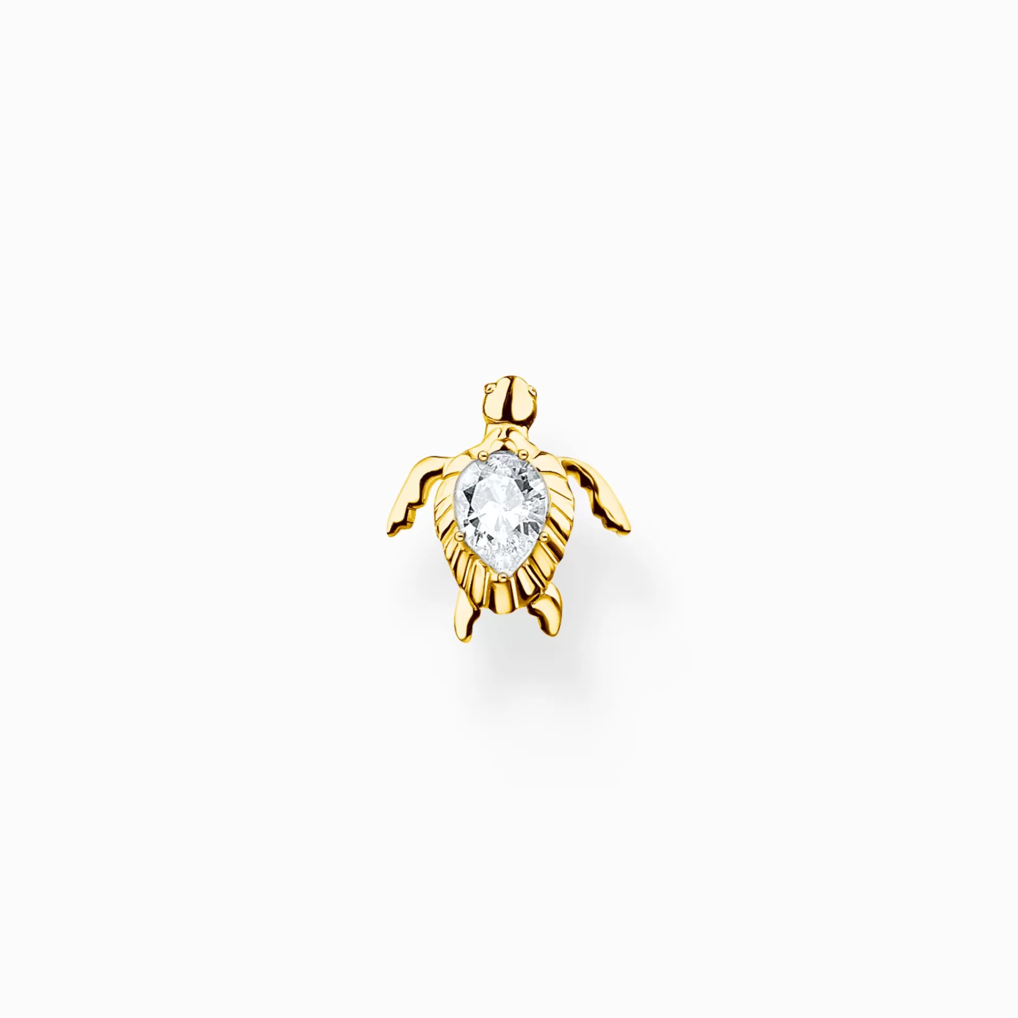 New THOMAS SABO Clou d'oreille unique tortue or