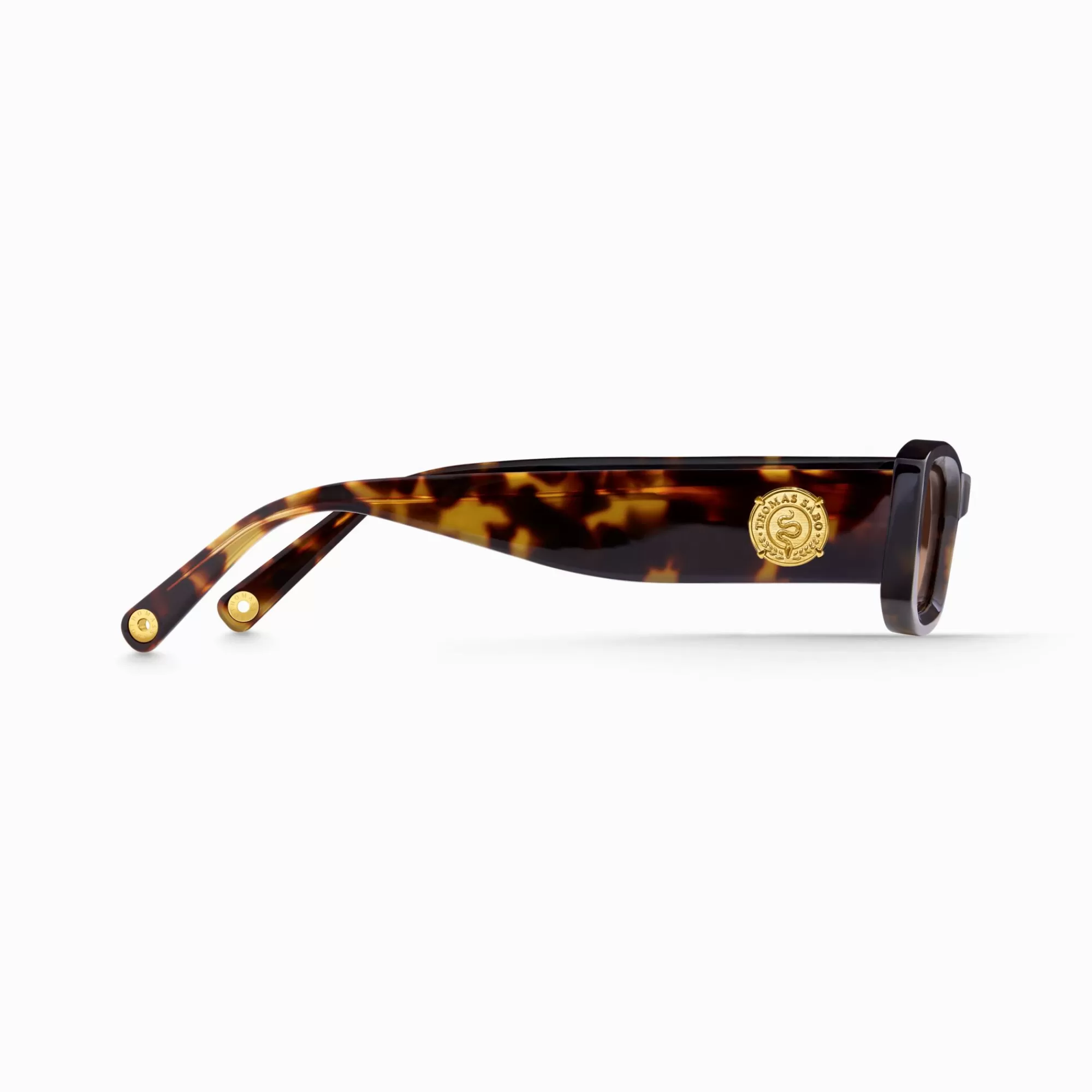 Flash Sale THOMAS SABO Lunettes de soleil Kim étroite rectangulaire havane