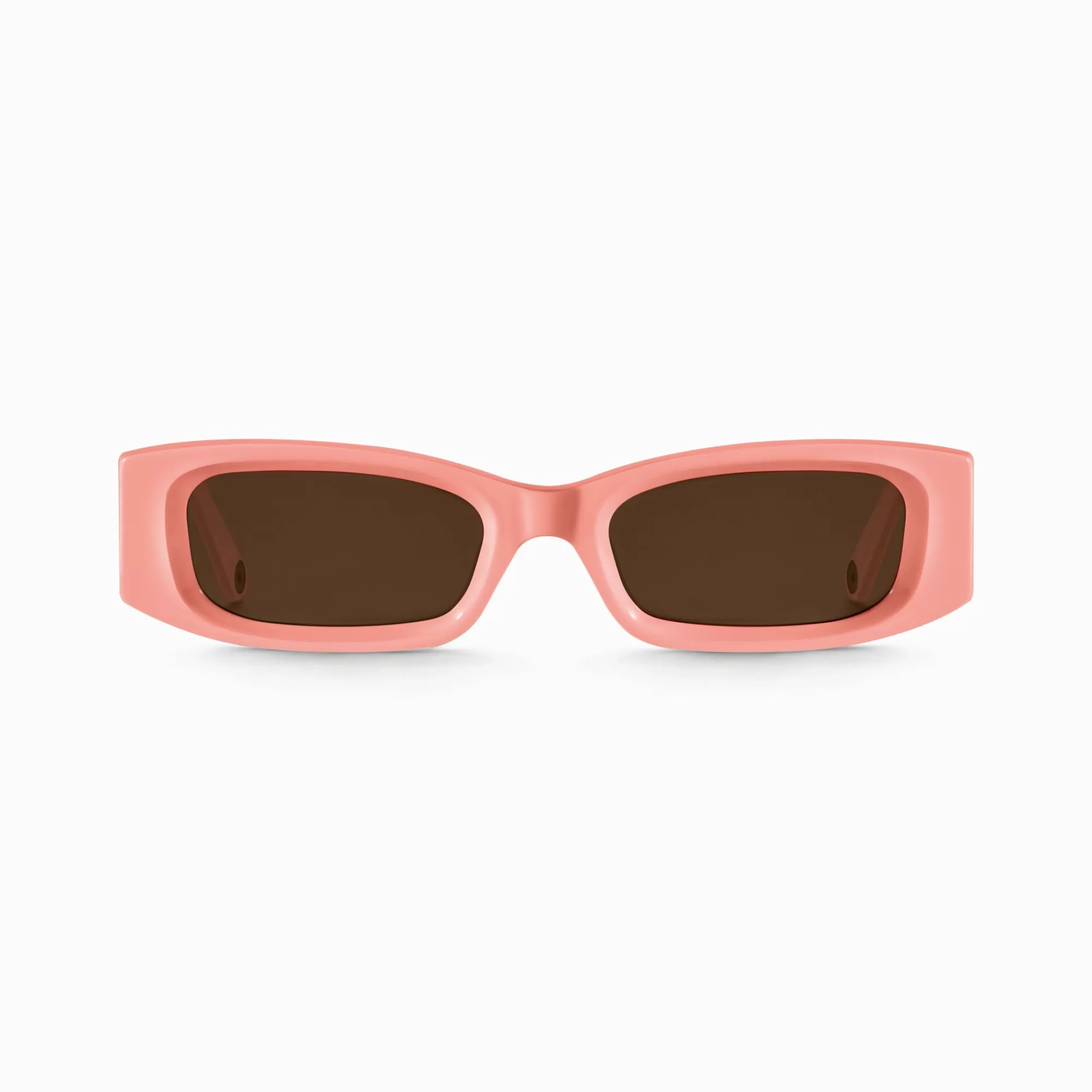 Hot THOMAS SABO Lunettes de soleil Kim étroite rectangulaire orange clair