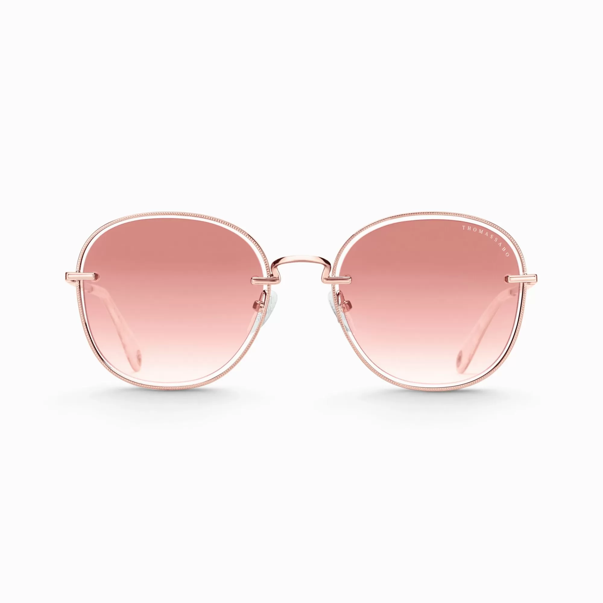 Clearance THOMAS SABO Lunettes de soleil Mia quadratiques rose