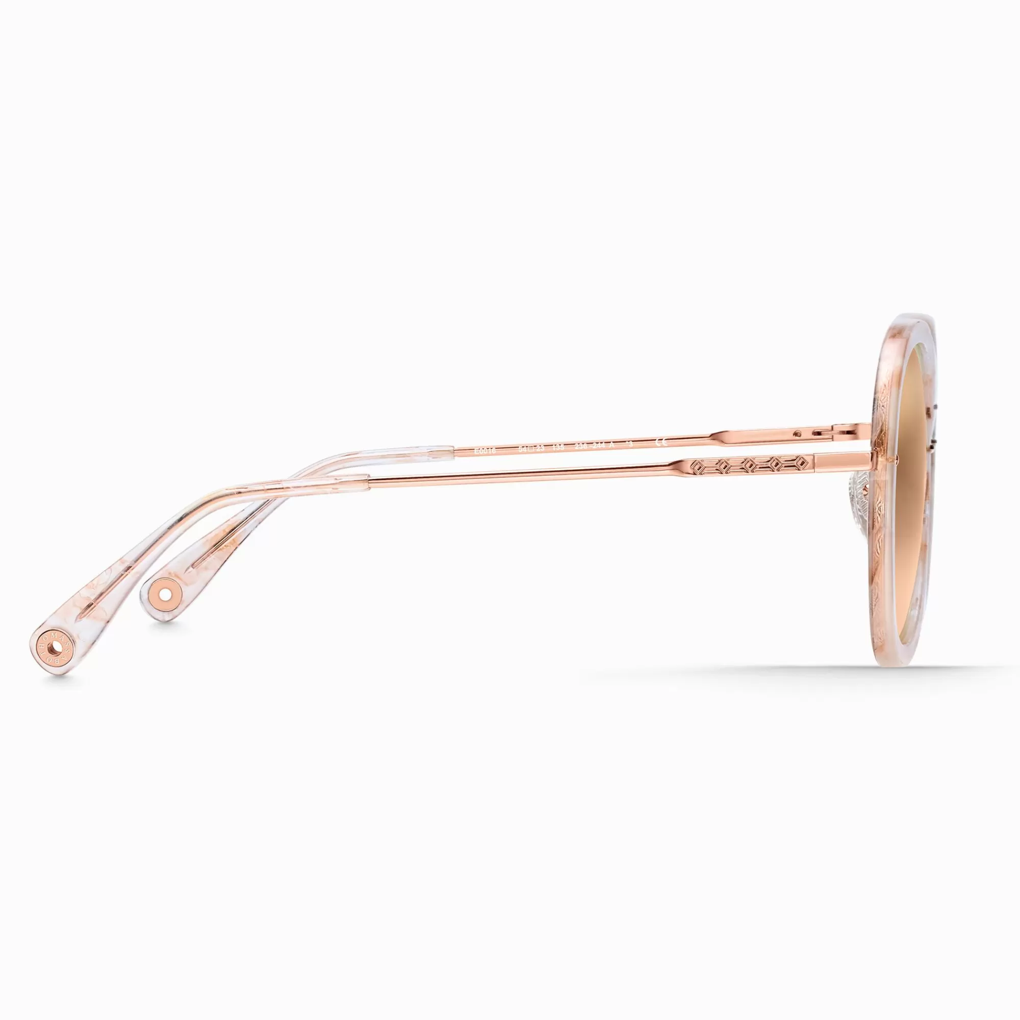 Fashion THOMAS SABO Lunettes de soleil Mia quadratiques rose effet miroir