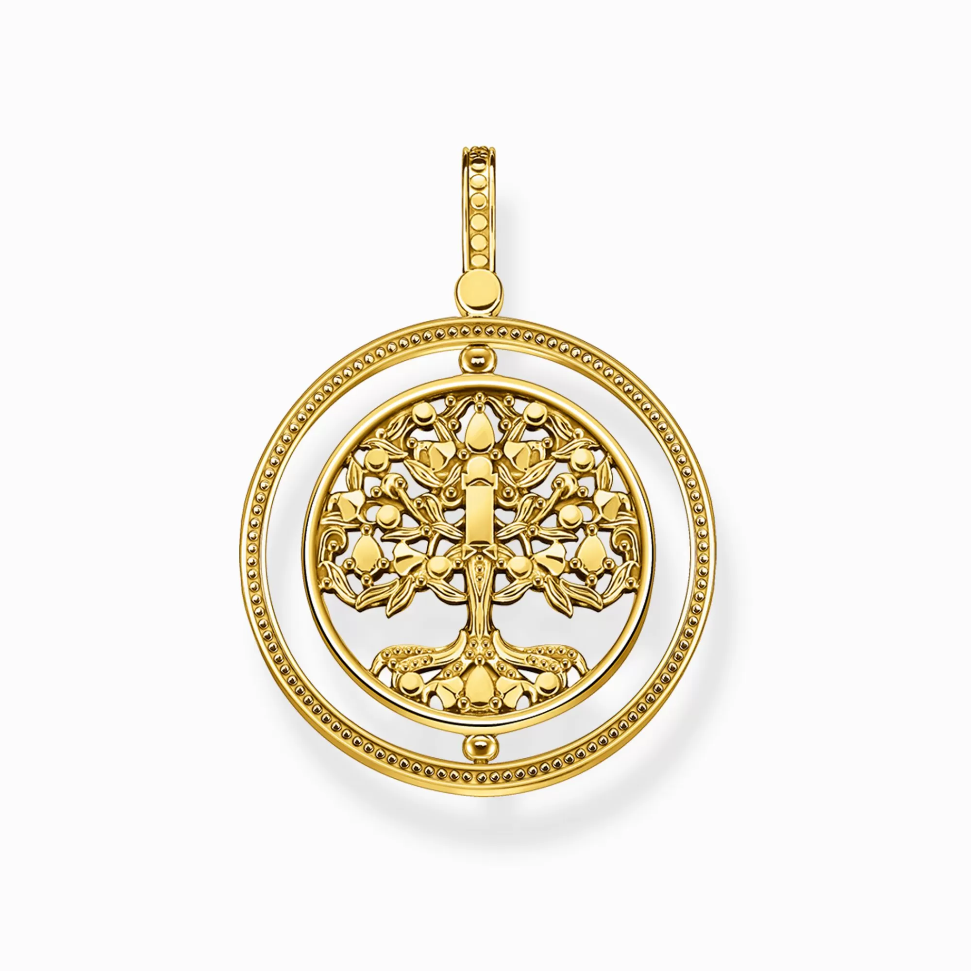 Flash Sale THOMAS SABO Pendentif arbre de l'amour or pierres multicolores