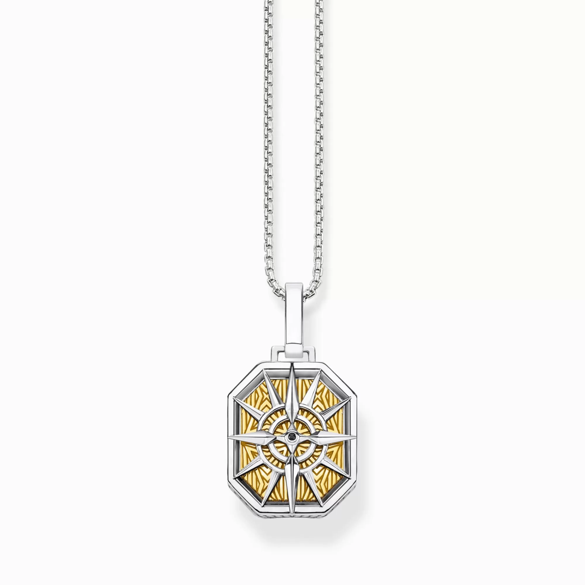 Flash Sale THOMAS SABO Set de bijoux chaîne petite boussole or et argent